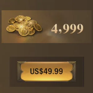 Gold Coins 4999