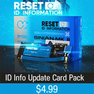 ID Info Update Card Pack
